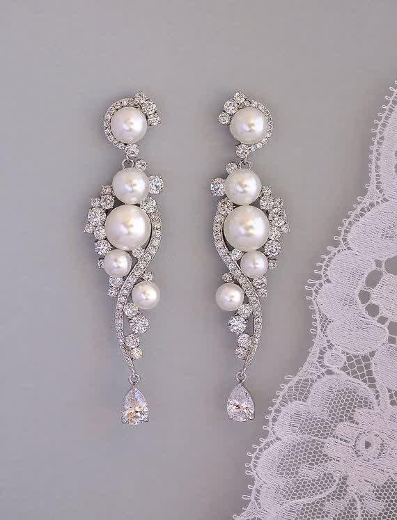 Gold Jhumka Earrings