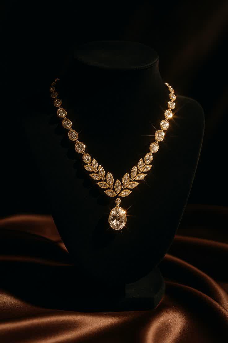 Polki Diamond Necklace